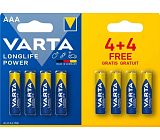 Varta High Energy, Batterien AAA, alkalisch, 8 Stk.