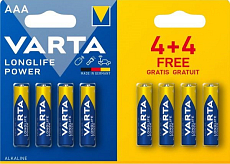 Varta High Energy, Batterien AAA, alkalisch, 8 Stk.