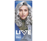 Schwarzkopf Live Ultra Brights Haarfarbe Stahl-Silber 098