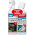 HG Glasreiniger für Kamin- und Ofentüren, 500 ml + HG Hygienegel für Toiletten 500 ml gratis