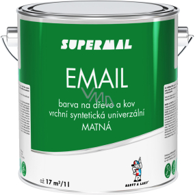 Supermal Email S2013 0199 schwarz matt, 2,5 l