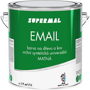 Supermal Email S2013 0199 schwarz matt, 2,5 l