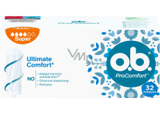 O.B. ProComfort Super Tampons, 32 Stk