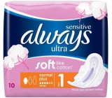 Always Ultra Sensitive Normal Plus 10 Intimate Inserts