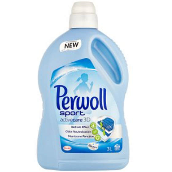 Perwoll Sport Waschgel für Sportunterwäsche 50 Dosen 3 l