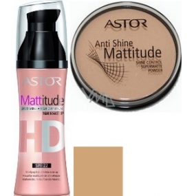 Astor Mattitude HD Make-up 012 30 ml + Anti Shine Mattitude 003 14 g