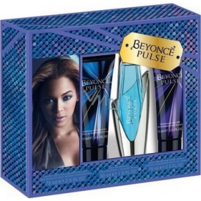 Beyoncé Pulse parfümiertes Wasser 30 ml + Duschgel 75 ml + Körperlotion 75 ml, Geschenkset
