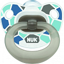 Nuk Classic Happy Days Kieferorthopädische Silikonschnuller 0-6 Monate 1 Stück