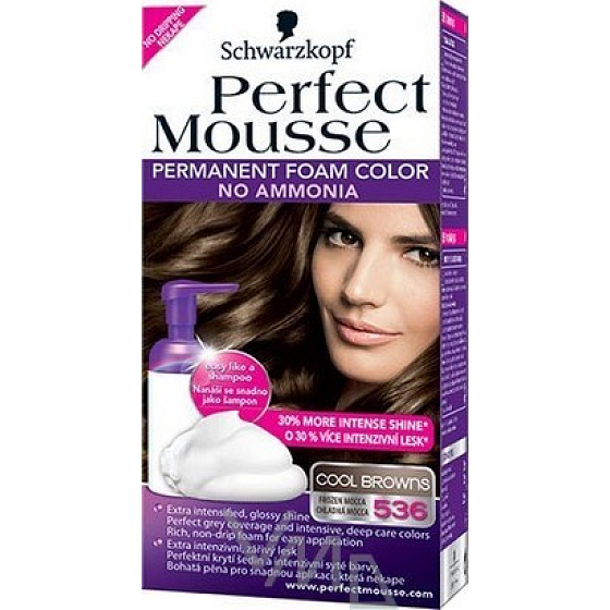 Perfect Mousse Permanent Color Haarfarbe 536 Cooler Mokka