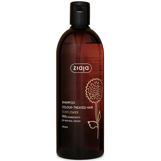 Ziaja Sunflower mit Sonnenblumenextrakt Shampoo für coloriertes Haar 500 ml