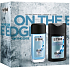 Str8 On The Edge parfümiertes Deodorantglas für Männer 85 ml + Deodorantspray 150 ml, Geschenkset