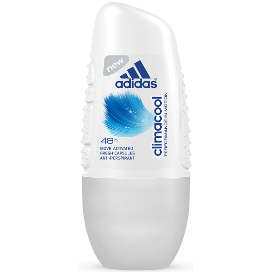 Adidas Climacool 48h Ball Antitranspirant Deodorant Roll-On für Frauen 50 ml