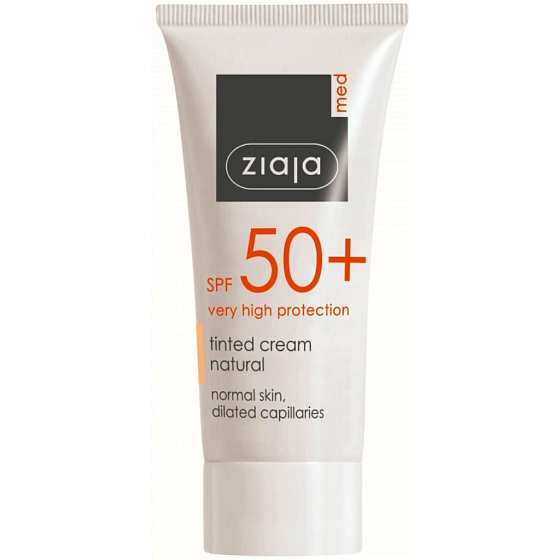 Ziaja Med Protecting SPF 50+ UVA + UVB tönende Creme für normale Haut 50 ml