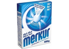 Mercury White Power Universalwaschmittel für weißes Leinen 600 g
