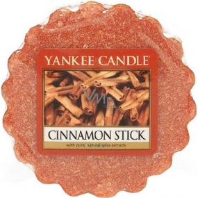 Yankee Candle Cinnamon Stick - Zimtstange Duftwachs für Aromalampe 22 g