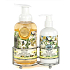 Michel Design Works Das Geheimnis des Holzes schäumende flüssige Handseife 530 ml + Hand- und Körperlotion 236 ml, Kosmetikset