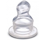Baby Farlin Schnuller silikonförmige Milch (M) für Babys von 6-12 Monaten