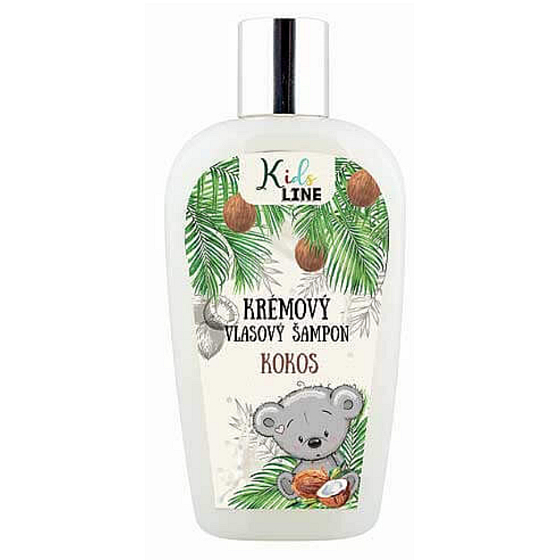 Bohemia Gifts Dino Coconut Haarshampoo für Kinder 250 ml