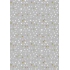 Ditipo Geschenkpapier 70 x 200 cm Weihnachten Silber weiß und goldene Sterne