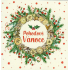 Nekupto Weihnachtskarte Kranz 100 x 100 mm 3575 XI