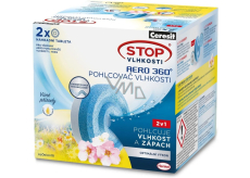 Ceresit Stop Feuchtigkeit Wiesenblumen Feuchtigkeitsabsorber Ersatztabletten 2 x 450 g