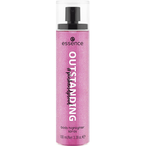Essence Pinkandproud Outstanding Body Highlighter Spray Aufhellendes Körperspray 100 ml