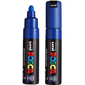 Posca Universeller Acrylmarker 4,5 - 5,5 mm Blau PC-7M
