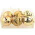 Jingle bells gold 5 cm 6 Stück im Karton