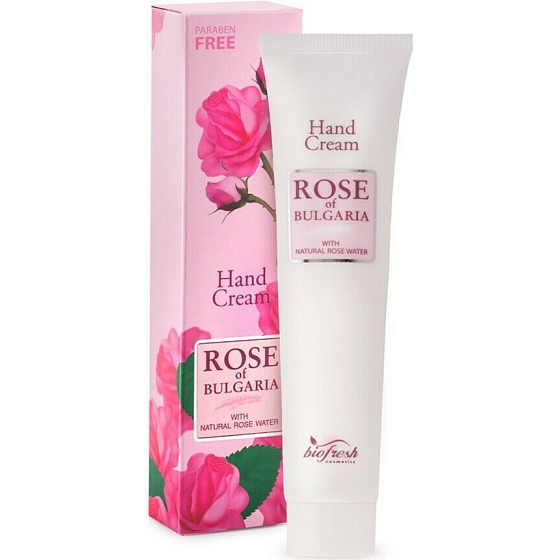 Rose of Bulgaria Rosenwasser Handcreme 75 ml
