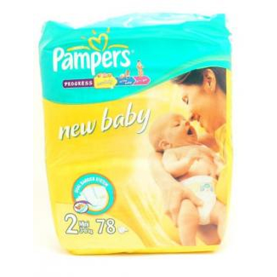 Pampers New Baby Mini 3 - 6 kg Windelhöschen 74 Stück