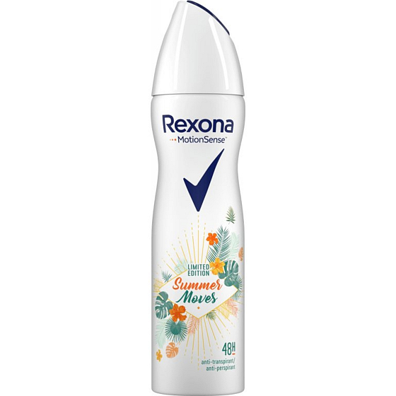 Rexona Motion Sense Summer Moves Antitranspirant Deodorant Spray für Frauen 150 ml