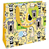 Nekupto Luxus Papier Geschenktüte 18 x 16 cm Tiere