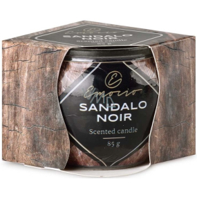 Emocio Dekor Sandalo Noir Duftkerze Glas 70 x 62 mm 85 g
