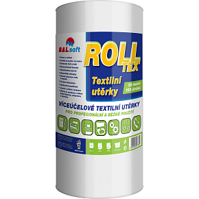 BALsoft Rolltex, textile Wischlappen, 39 Meter, 100 Stück
