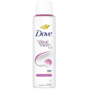 Dove Floral Fresh antiperspirant sprej pro ženy 150 ml Dove Floral Fresh antiperspirant sprej pro ženy 150 ml