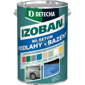 Detecha Izoban Farbe für Beton, blau, 20 kg