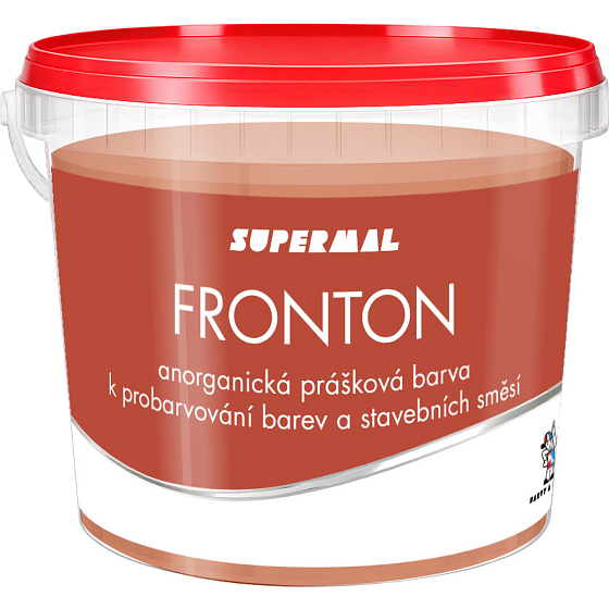 Fronton Pulverfarbe für Baugemische Mörtel und Betone, 0731 ziegelrot, 800 g