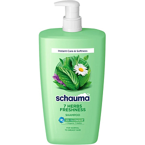 Schauma 7 Kräuter Shampoo mit Pumpe 1000 ml Schauma 7 Kräuter Shampoo mit Pumpe 1000 ml