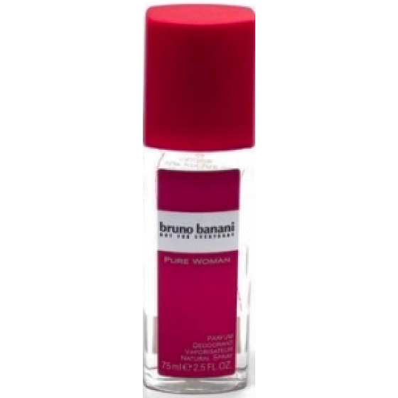 Bruno Banani Reines parfümiertes Deodorantglas für Frauen 75 ml