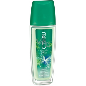 C-Thru Emerald Shine parfümiertes Deodorantglas für Frauen 75 ml