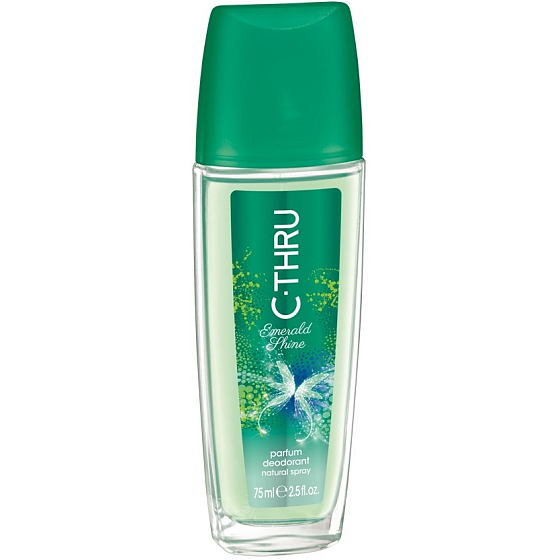 C-Thru Emerald Shine parfümiertes Deodorantglas für Frauen 75 ml