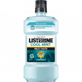 Listerine Cool Mint Mild Mundwasser mit ätherischen Ölen ohne Alkohol 500 ml