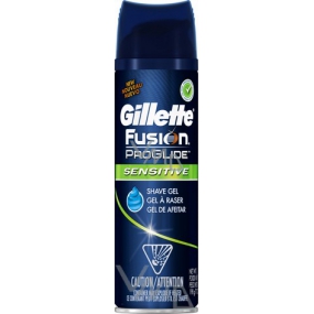 Gillette Fusion ProGlide Sensitive Rasiergel für empfindliche Haut für Männer 200 ml