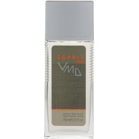 Esprit Man parfümiertes Deodorantglas für Männer 75 ml