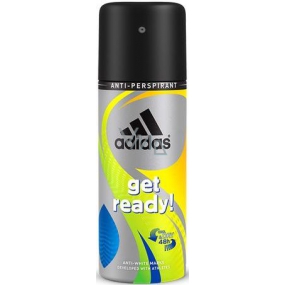 Adidas Cool & Dry 50h machen Sie sich bereit! Antitranspirant Deodorant Spray für Männer 150 ml