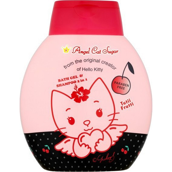 La Rive Angel Hallo Kitty Tutti Frutti 2in1 Shampoo und Badelotion für Kinder 250 ml