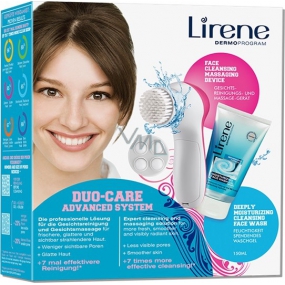 Lirene Duo Care Advanced System Reinigungsgel 150 ml + Hautreiniger 1 Stück, Geschenkset