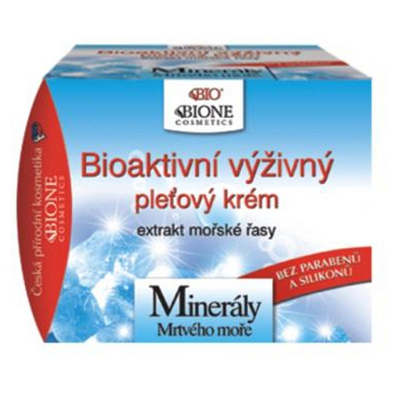 Bione Cosmetics Totes Meer Mineralien und Algenextrakt Bioaktive Nährende Gesichtscreme 51 ml