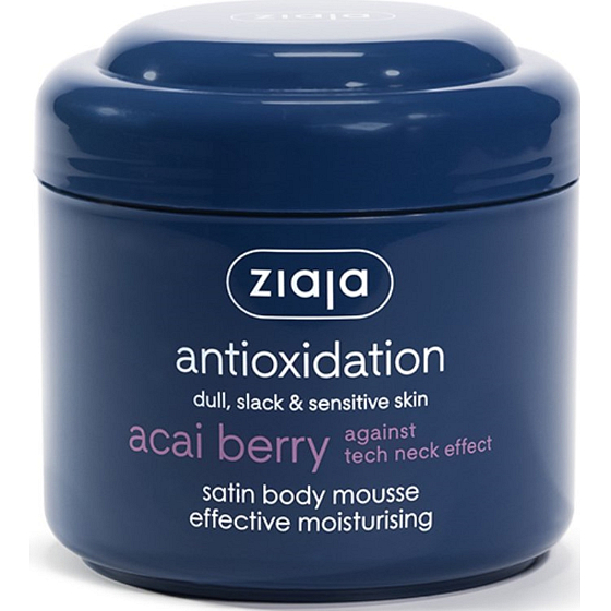 Ziaja Acai Berry Satin Feuchtigkeits-Schaum für den Körper 200 ml