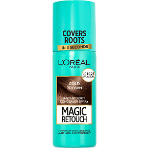 L'Oréal Magic Retouch Cold Brown na zakrytí šedin 75 ml L'Oréal Magic Retouch Cold Brown na zakrytí šedin 75 ml